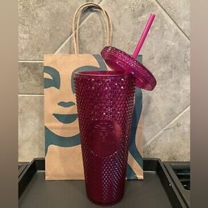 NWT Starbucks Fall 2022 Berry Bling Venti Tumbler